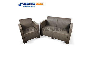 Outdoor Sofa Mould With Rattan Style