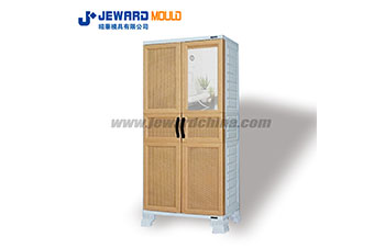 Wood Cabinet Hanging Clothes Cabinet Mould