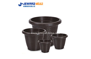 Round Rattan Flower Pot Mould