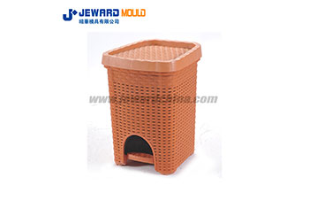 12L Rattan Pedal Dustbin Mould