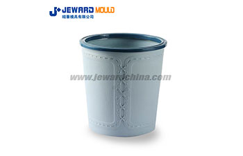 Round Dustbin Mould With Clothes Style