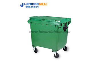 660L Trash Can Wheeled Garbage Bin Mould