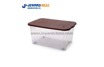 Storage Box With Rattan Cover Mould