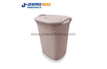 Laundry Basket Mould With Honeycomb Style