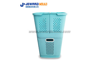Two Layer Storage Basket Mould With Wheels