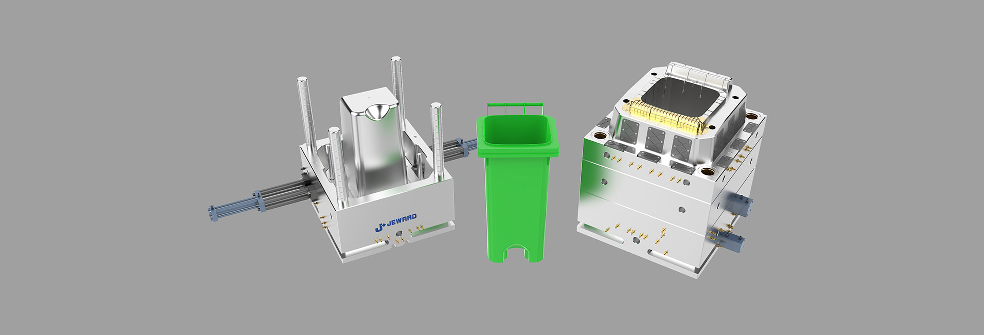 Plastic Waste Bin Mould