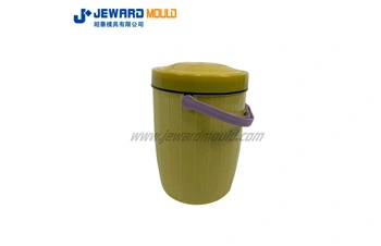 10L Striped Round Bucket Mould JV59-3